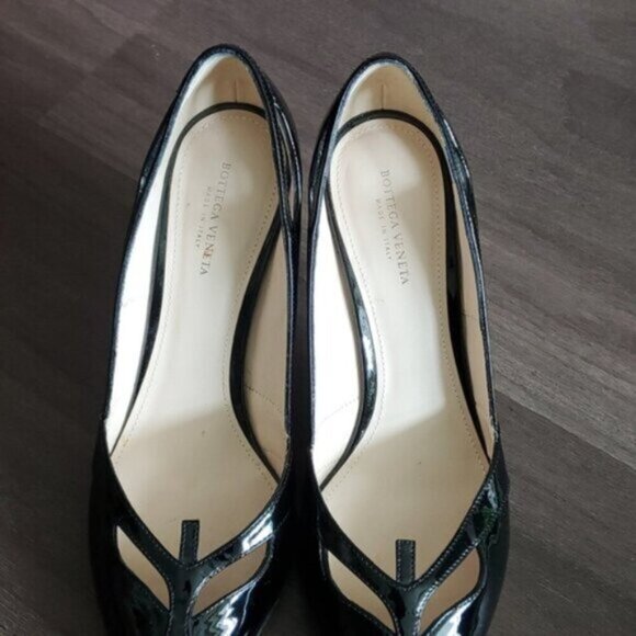 Bottega Veneta black patent leather pumps size 36 - Picture 7 of 7